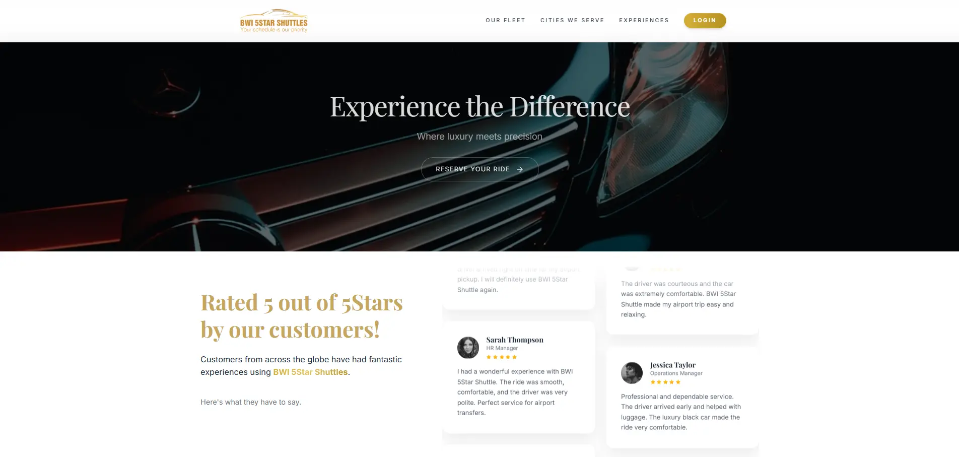 Premium Airport Taxi & Cab Booking Platform screenshot 4