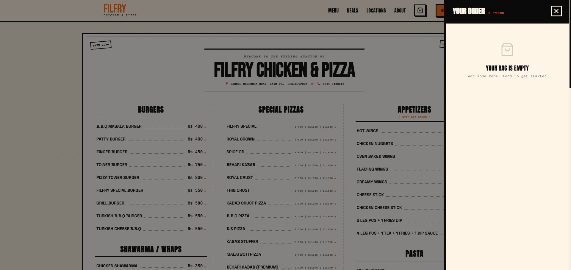 Fast Food Restaurant Delivery Platform screenshot 3